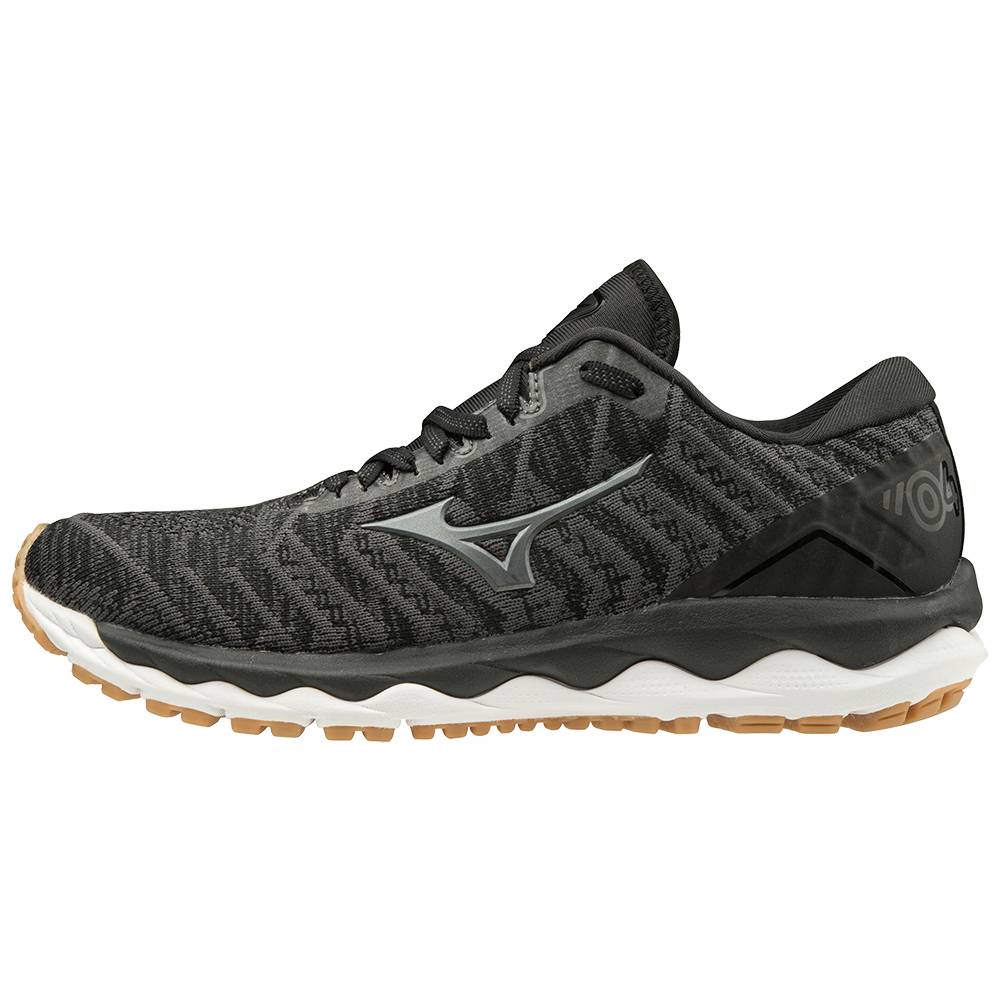 Zapatillas Running Mizuno Wave Sky 4 WAVEKNIT™ D (Wide) Mujer Gris Oscuro Ofertas RITZ-05879